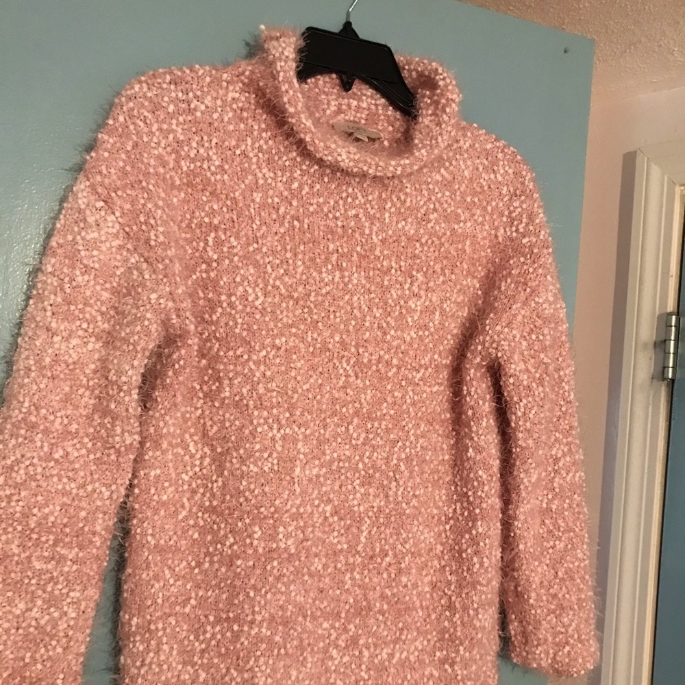 Pink sweater